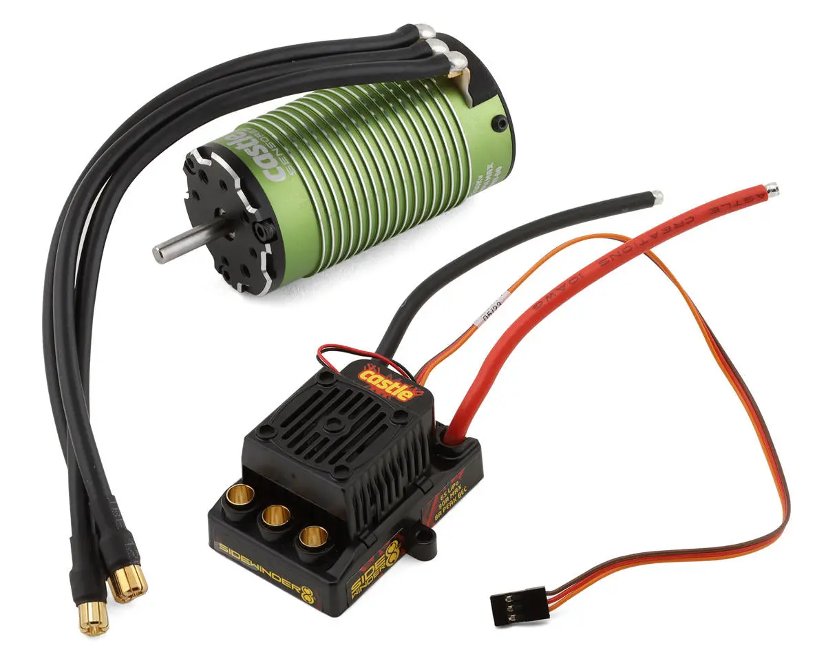 Castle Creations Sidewinder 1/8 Brushless Esc Combo W/1515 V2 Sensored Motor (2200Kv) 1