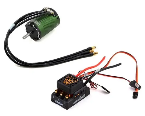 Castle Creations Copperhead 10 Waterproof 1/10 Sensored Combo W/1410 (3800Kv) (5Mm Shaft, Sct Edition) 1