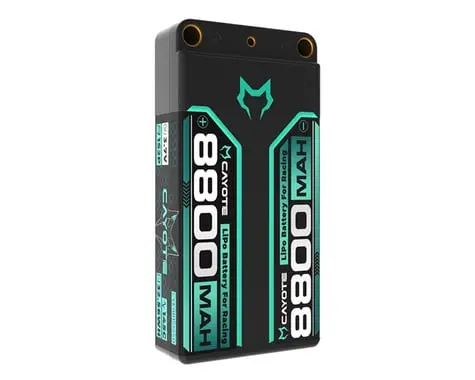 Cayote 1/12 1S 145C Racing Lipo Battery (3.7V/8800Mah) W/5Mm Bullets 1