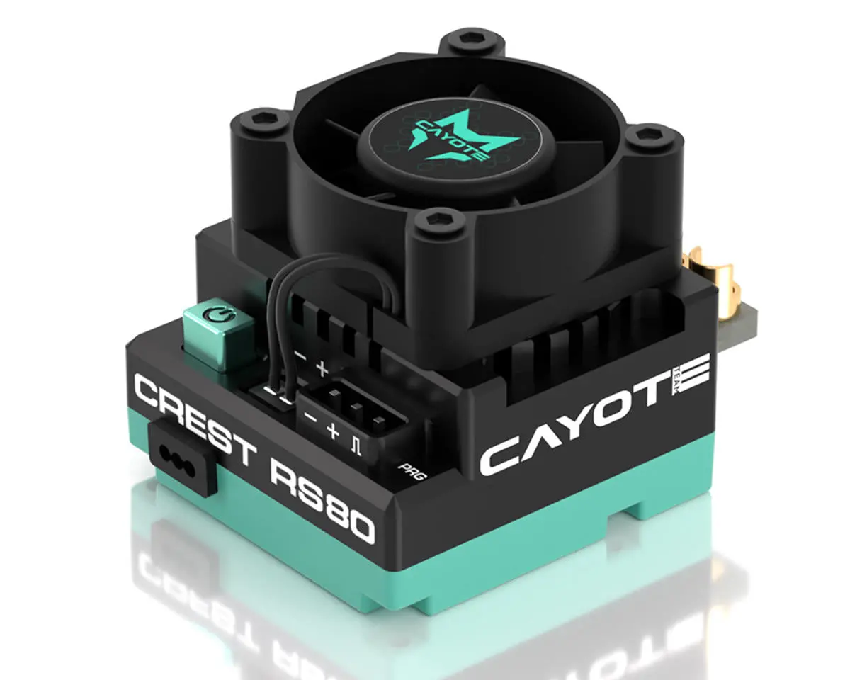 Cayote Crest Rs80 1/10 Stock 80A Sensored Brushless Competition Esc 1