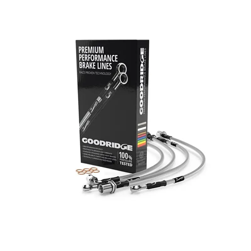 Goodridge Stainless Steel Brake Lines - Fits 12-16 Subaru Impreza 1