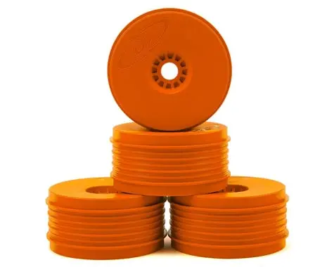 De Racing "Speedline Plus" 1/8 Buggy Wheel (4) (Orange) 1