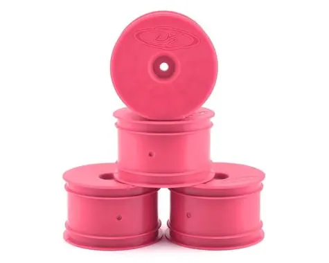 De Racing Speedline 2.2 1/10 Buggy Rear Wheels (4) (B6/B74/22/22-4) (Pink) W/12Mm Hex 1