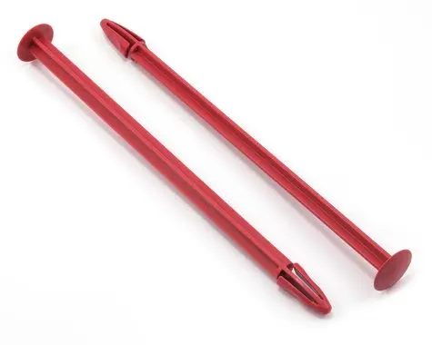 De Racing Truggy Tire Spikes (Red) (2) 1