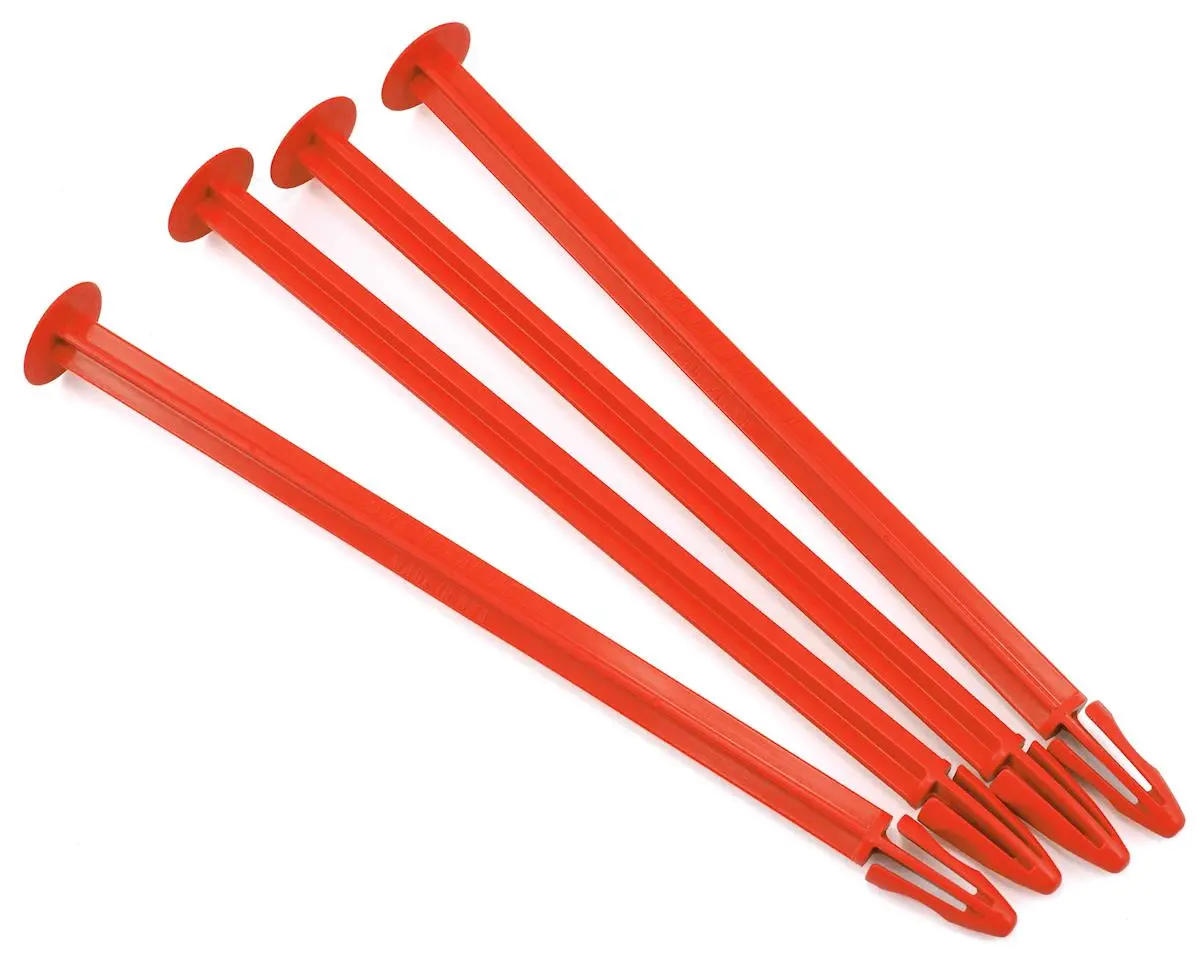 De Racing Truggy Tire Spikes (Red) (4) 1