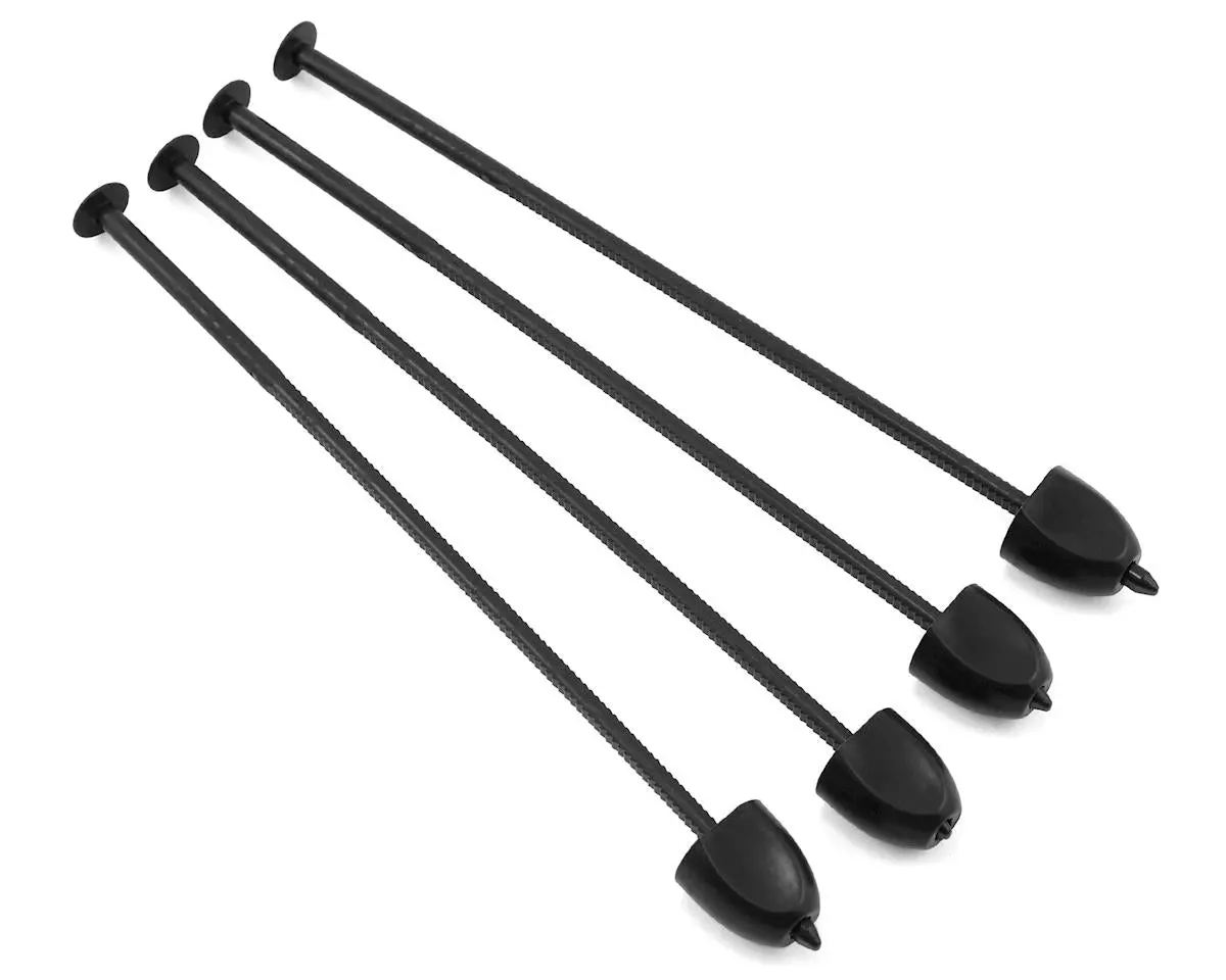 De Racing Zip Stix Tire Organizers (Black) (4) 1