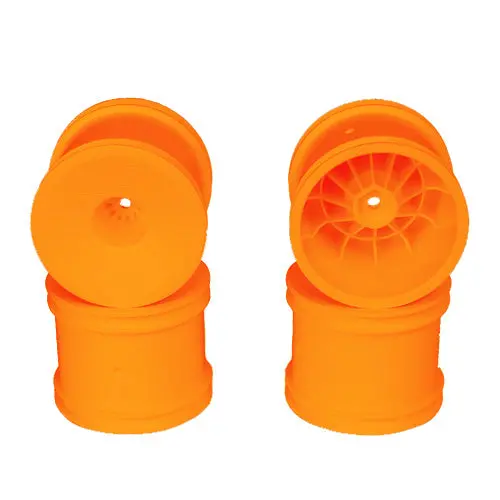 De Racing Speedline St Wheels For Asc T5m-T6.1 / Tekno Et410 / Orange / 4Pcs 1