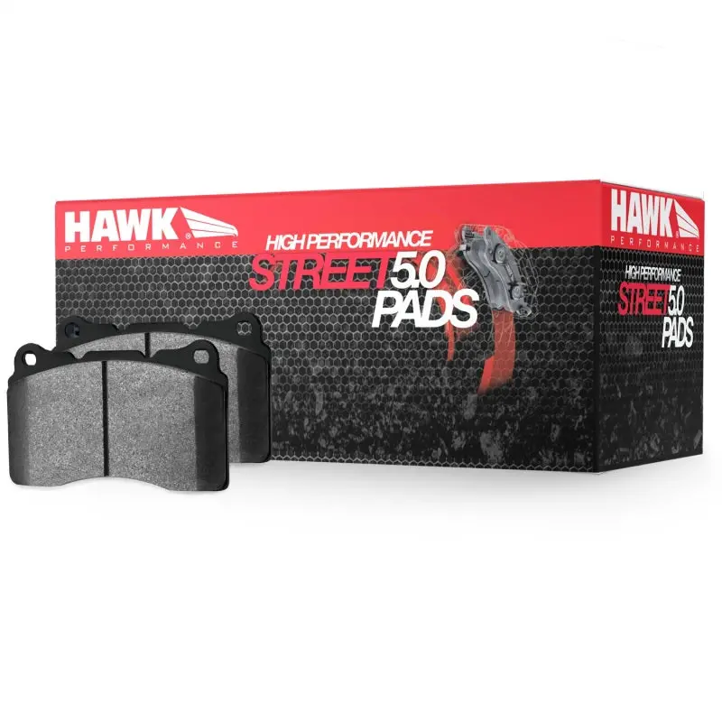 Hawk 2013-2022 Subaru Brz Ltd (277Mm Fr Disc/Solid Rr Disc) High Perf. Street 5.0 Rear Brake Pads 1