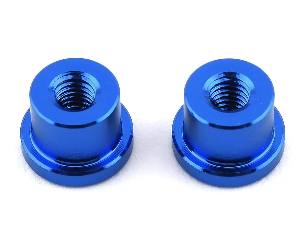 Dragrace Concepts Wheelie Bar Bearing Wheel Collars (Blue) (2) 1