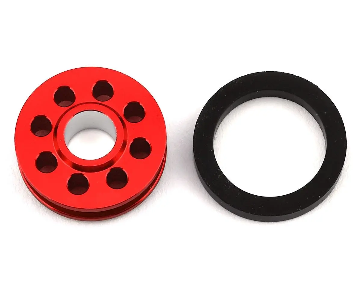 Dragrace Concepts Aluminum Wheelie Bar Wheel (Red) 1