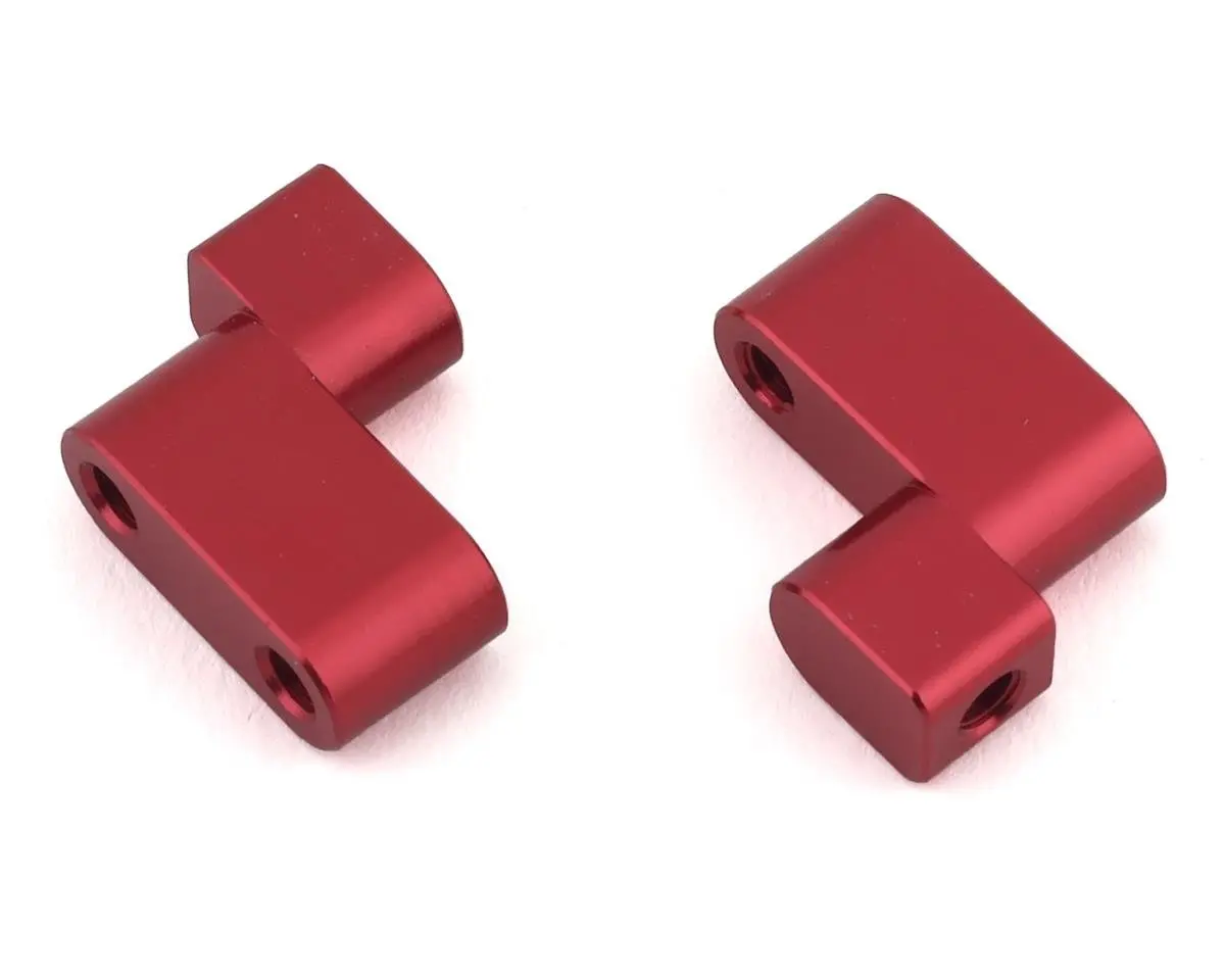 Dragrace Concepts Slash Drag Pak Steering Servo Mounts (Red) (2) 1