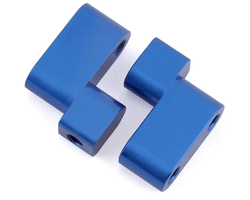 Dragrace Concepts Dr10/B6 Drag Pak Steering Servo Mounts (Blue) (2) 1