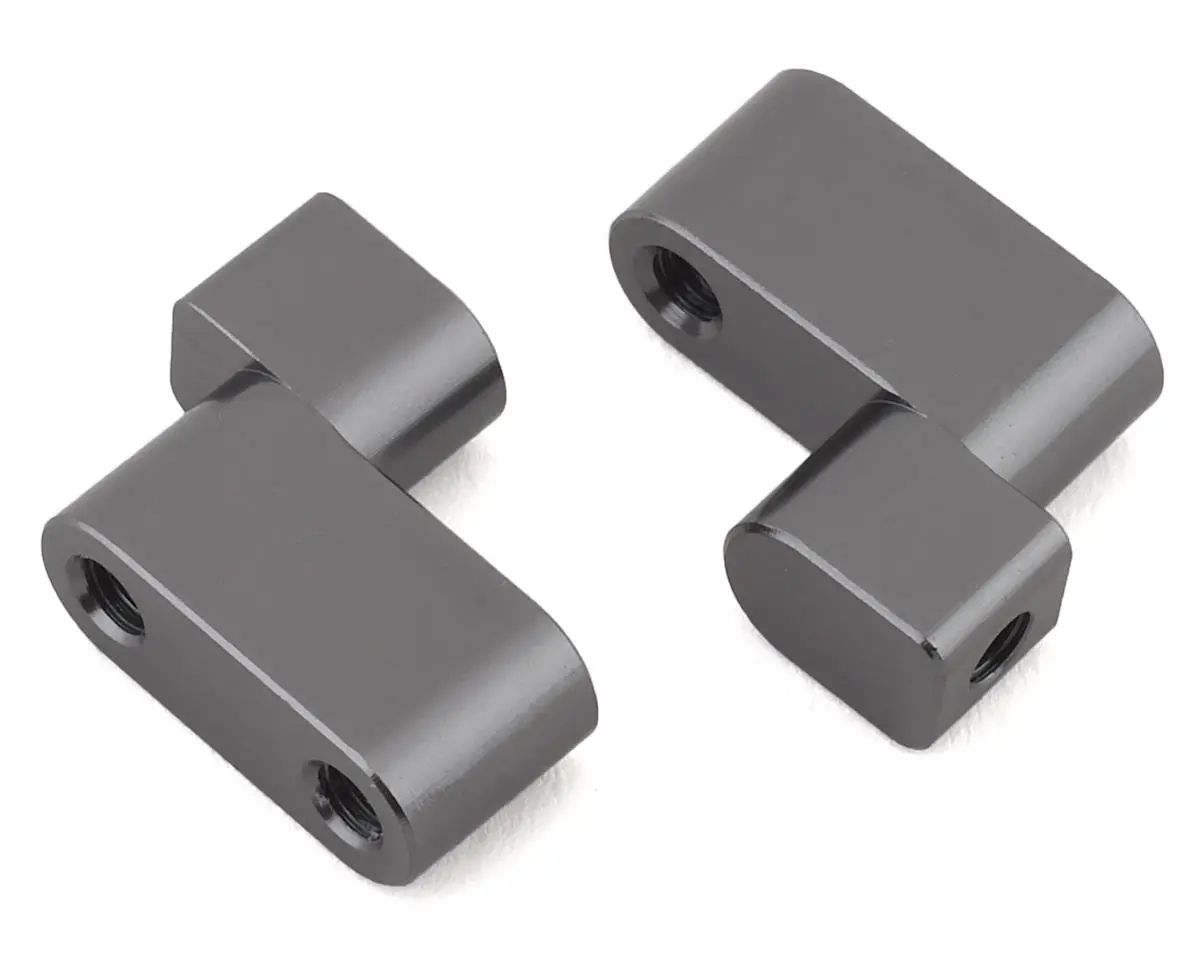 Dragrace Concepts Slash Drag Pak Steering Servo Mounts (Gun Metal Grey) (2) 1