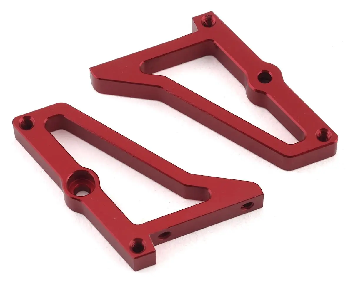 Dragrace Concepts Drag Pak Wheelie Bar Mounts (Red) (Mid Motor) 1