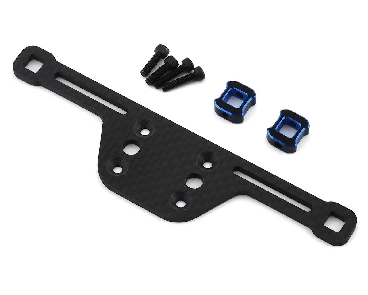 Dragrace Concepts Dr10 Carbon Fiber Factory Rear Body Mount Kit (Blue) 1