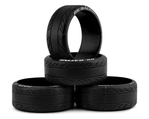 Ds Racing Finix Treaded Drift Tires (4) (Lf-1) 1