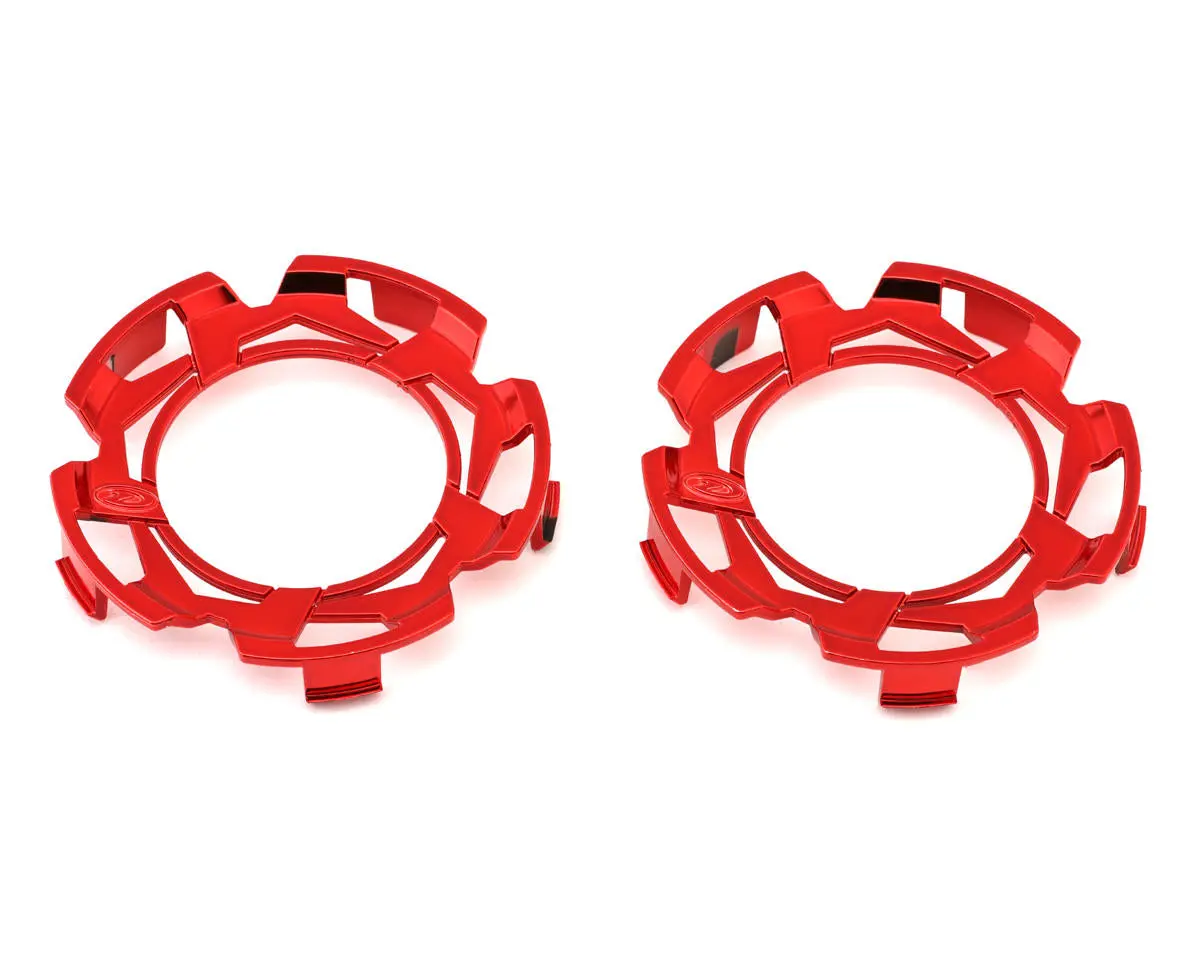 Duratrax Ripper 2.8" Clip-Lock Wheel Face (Red Chrome) (2) 1