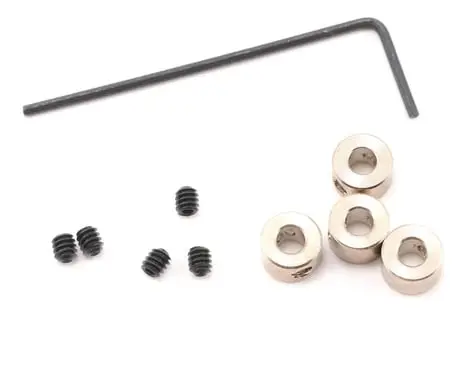 Dubro 1/8" Dura-Collar (4) 1