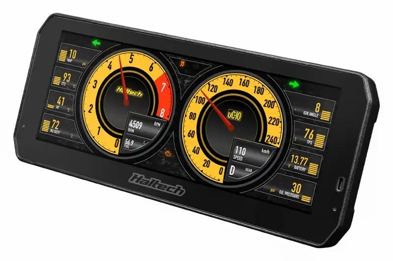 Haltech Uc-10 10In Digital Dash Kit W/Cables & Accessories 1
