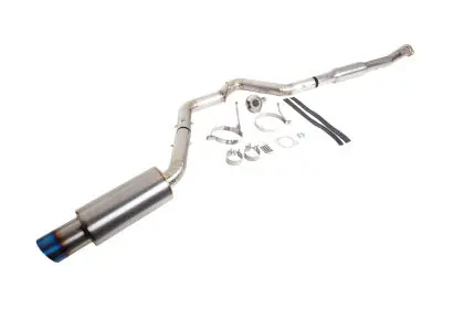 Revel Ultra Ti Titanium Single Exit Catback Exhaust - Fits 08-21 Wrx/Sti 1