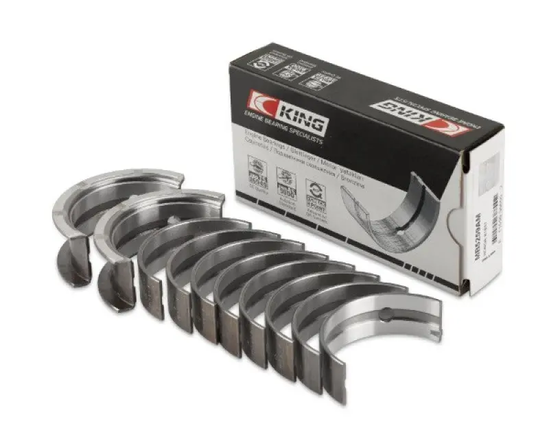 King Engine Bearings - (Size 0.25 Oversized) Main Bearing Set - Subaru Brz 2013+ / Wrx 12-21 1