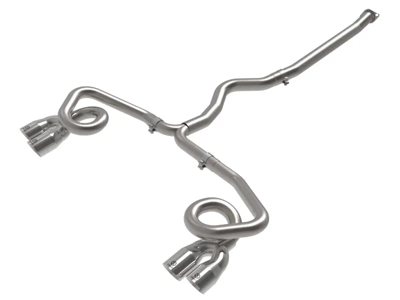 Afe Power Takeda 3In To 2-1/2In 304 Ss Cat-Back Exhaust W/ Polished Tips - Fits 22-25 Subaru Wrx 1