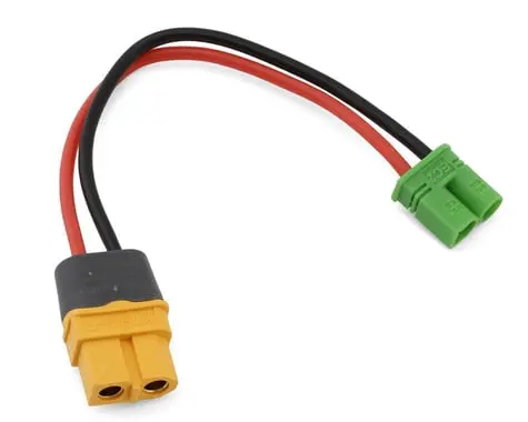 Ecopower Xt60 To Ec2 Charge Lead (Female Xt60 To Male Ec2) (4.5") (18Awg) 1