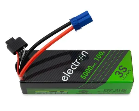 Ecopower "Electron" 3S 100C Intelligent Lipo Battery W/Ec5 Connector (11.1V/5000Mah) (Arrma™ & Losi™ 3S Vehicles, Scx6 ) 1