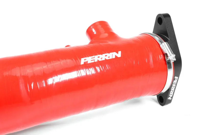 Perrin 3" Red Turbo Inlet Hose W/ Nozzle - Fits 2022-2024 Subaru Wrx 8