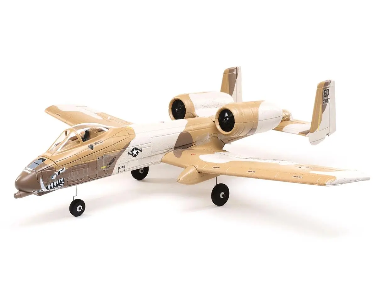 E-Flite Ultra-Micro Umx A-10 Thunderbolt Ii Bnf Electric Twin Edf Jet Airplane (562Mm) W/As3x & Safe Select 1