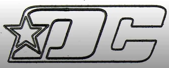 Dc Machined Logo 1