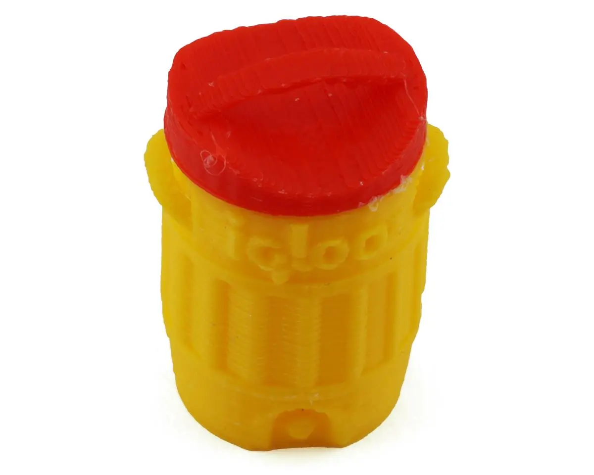 Exclusive Rc 1/24 Scale Round Cooler (Red/Yellow) (Micro Scale Accessory) 1