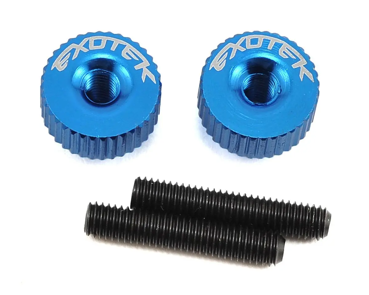 Exotek M3 Twist Nut (Medium Blue) 1