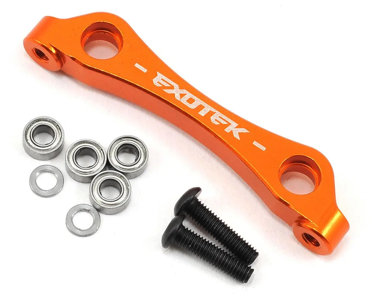 Exotek D413 Aluminum Steering Rack (Orange) 1
