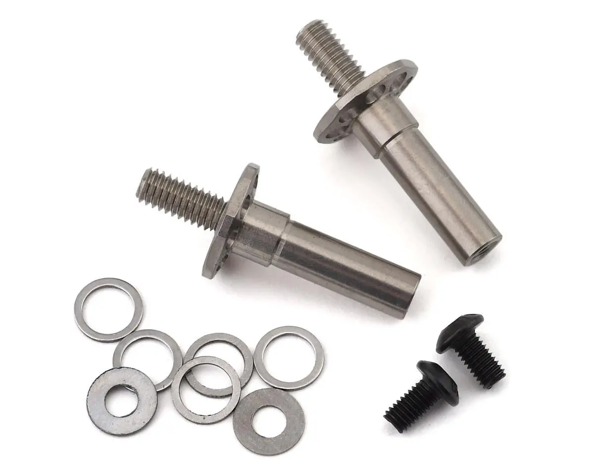 Exotek Traxxas Slash/Bandit Titanium Drag Racing Front Axles (2) 1