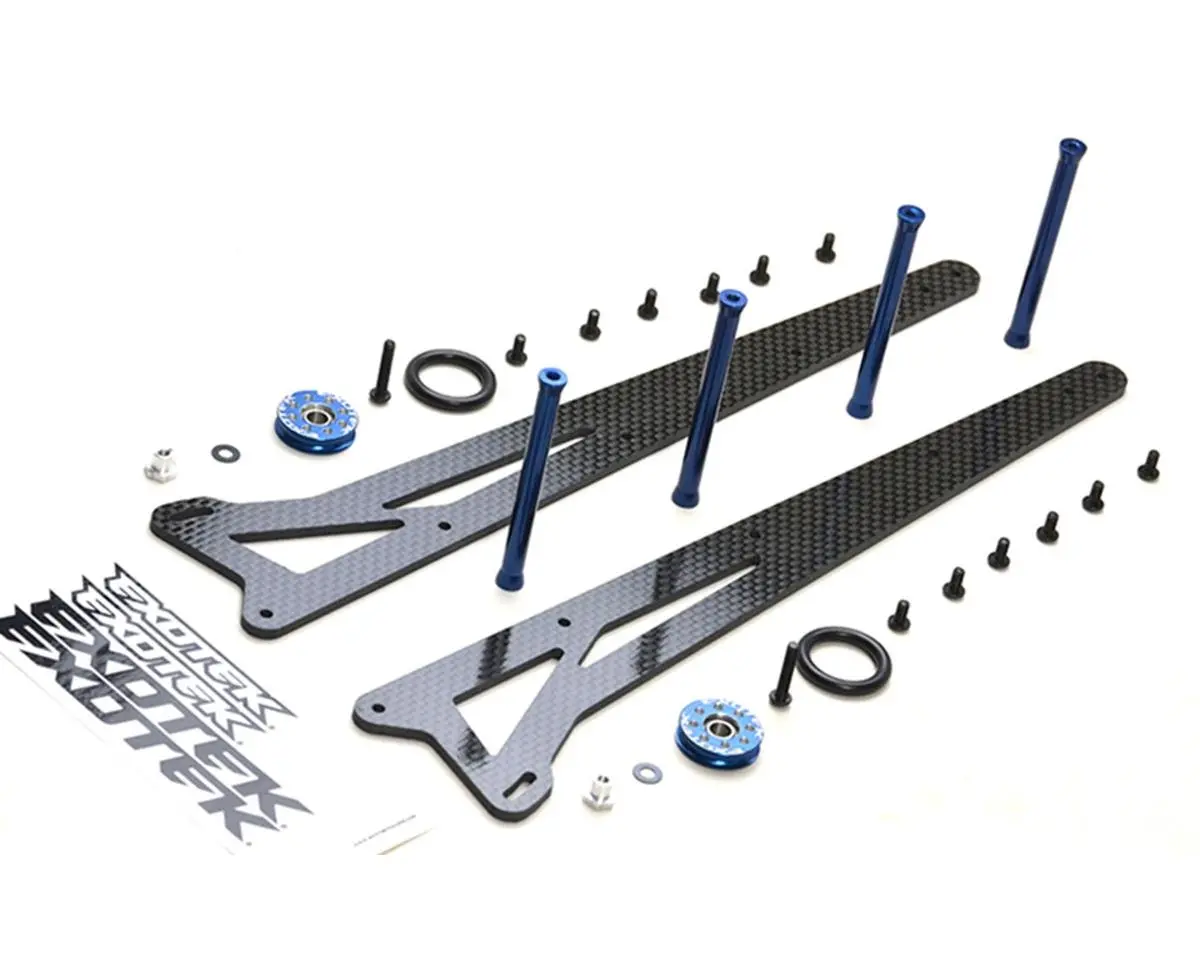 Exotek Traxxas Slash Adjustable Wheelie Ladder Bar Set 1