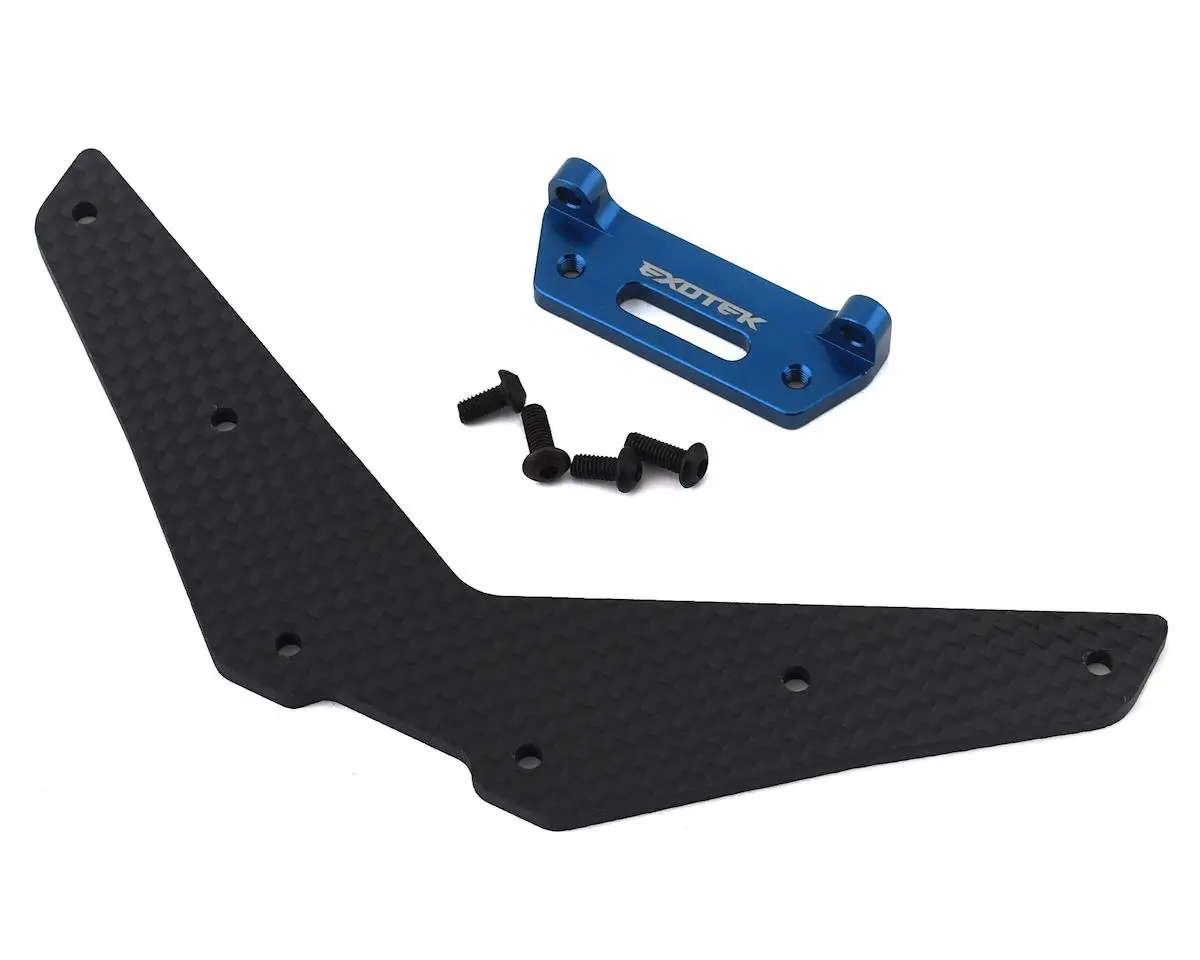 Exotek Traxxas Slash +28Mm Carbon Rear Body Mount 1