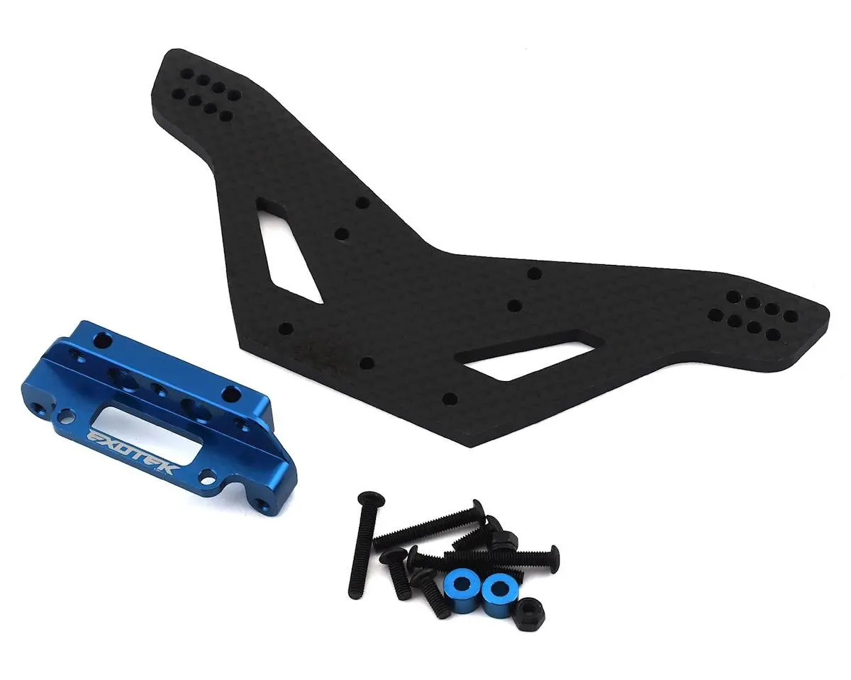 Exotek Traxxas Slash Carbon Rear Drag Tower (Lower Ride Height) 1