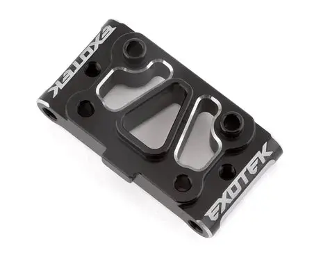 Exotek Tlr 22S Drag Hd Aluminum Front Pivot (Silver/Black) 1