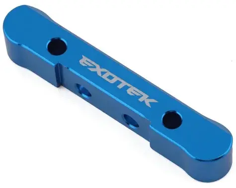 Exotek Dr10 Aluminum Hd "D" Rear Arm Mount (Blue) 1