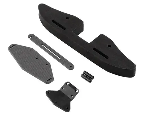Exotek Team Associated Dr10/Dr10m Front Bumper Set W/Mount & Gnss Holder 1