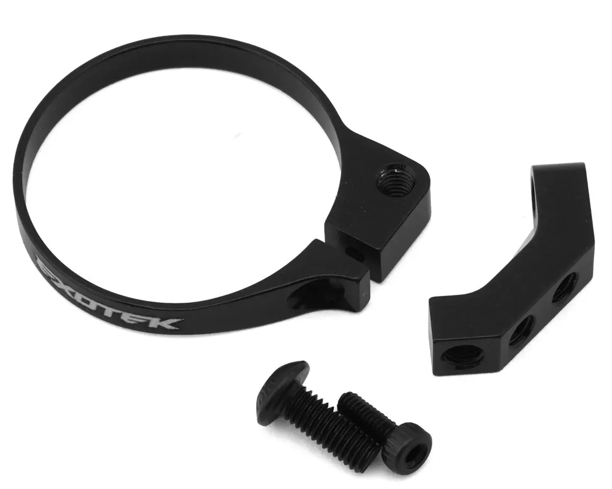 Exotek 24Mm Motor Aluminum Mini Fan Mount (Black) 1