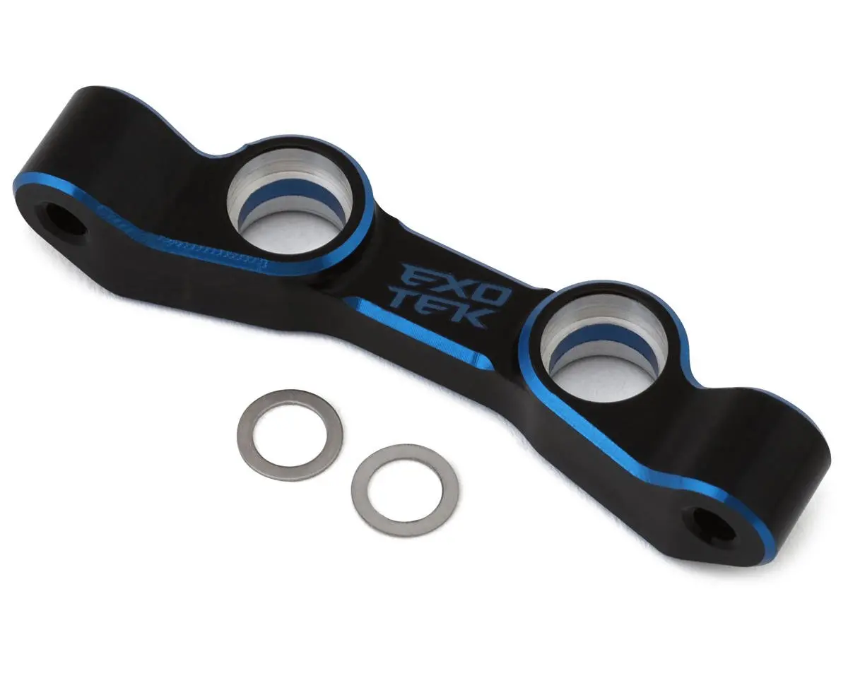 Exotek Associated B7 Aluminum Hd Steering Rack (Black/Blue) 1