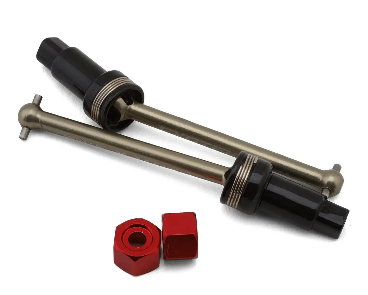 Exotek Losi® Nascar/Arrma Mojave Aluminum 41Mm Rear Cvd Driveshafts & Hexes Set 1