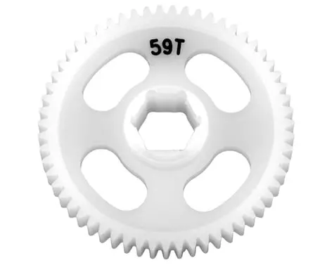 Exotek Losi Nascar/Arrma Grom Ultra Lightweight Delrin Spur Gear (59T) 1