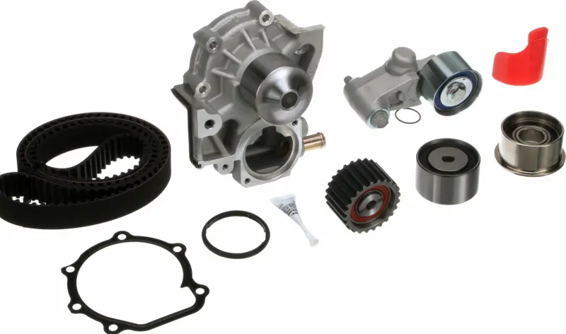 Gates Timing Belt Component Kit W/ Water Pump - Fits 14-18 Subaru Wrx Sti 1