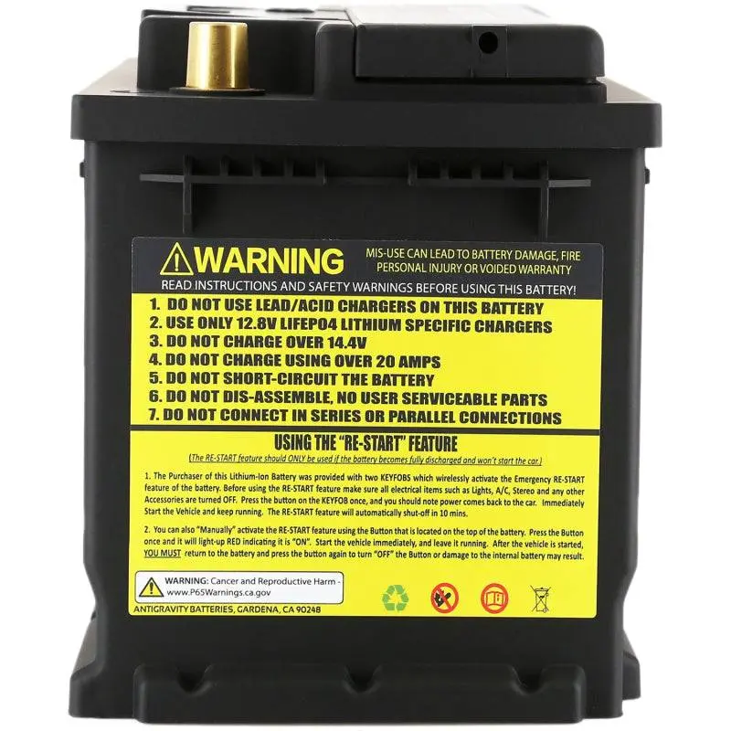 Antigravity Batteries - H6/Group 48 Lithium Car Battery (30 Amp Hours) 1