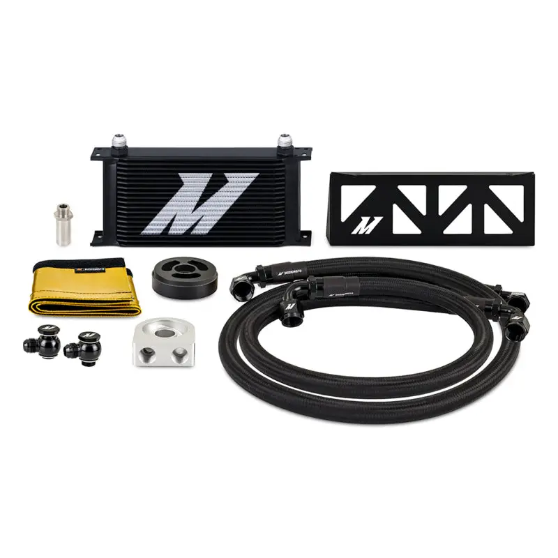 Mishimoto Oil Cooler Kit Black - Fits 2022-2025 Subaru Brz/Toyota Gr86 1