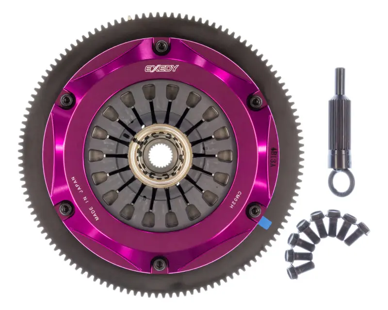 Exedy Hyper Triple Cerametallic Clutch Rigid Disc Pull Type - Fits 02-05 Wrx / 04-05 Fxt 1