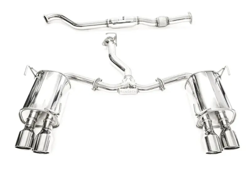 Invidia Q300 Rolled Stainless Steel Tip Cat-Back Exhaust - Fits 2022-2026 Subaru Wrx 1